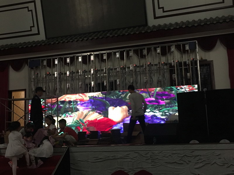 室內(nèi)P4推拉屏